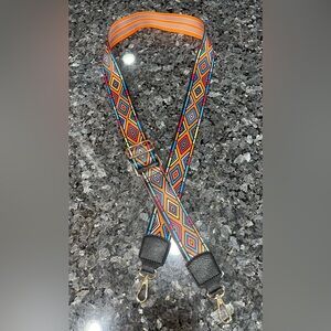 Crossbody Adjustable Replacement Strap Geometric Stripes 50 inch